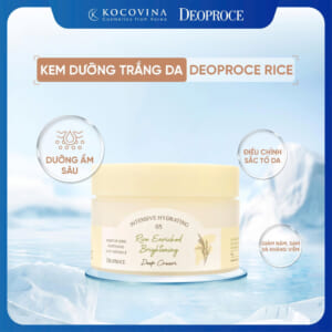 Kem Dưỡng Ẩm Deoproce Rice Chiết Xuất Từ Gạo 100G