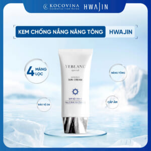 Kem CHống Nắng Nâng Tông YEBLANG HWAJIN Hàn Quốc Cho Mặt Và Body